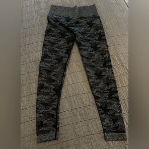 Camo Gymshark Leggings Size Large